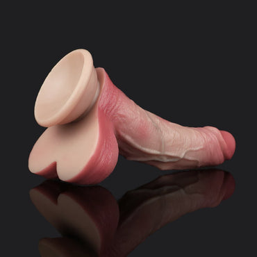 Lifelike 7 Inch Dildo – Alexander Silicone Shaft with Veins - BeastGasm