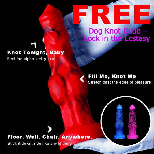 FREE BeastGasm Dog Knot Dildo – Lock in the Ecstasy - BeastGasm