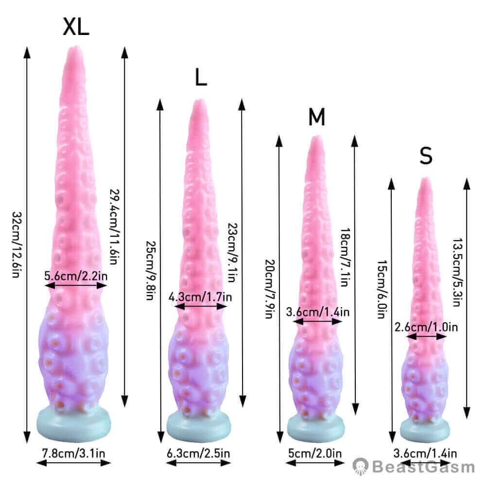 FREE Fantasy Tentacle Dildo – Octo Touch Pink Alien Toy - BeastGasm
