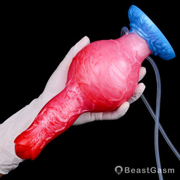 Mythical Stimulation with Cerberus Inflatable Dildo