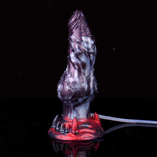 Dark Ice Monster Ejaculating Dildo - Manticore - BeastGasm