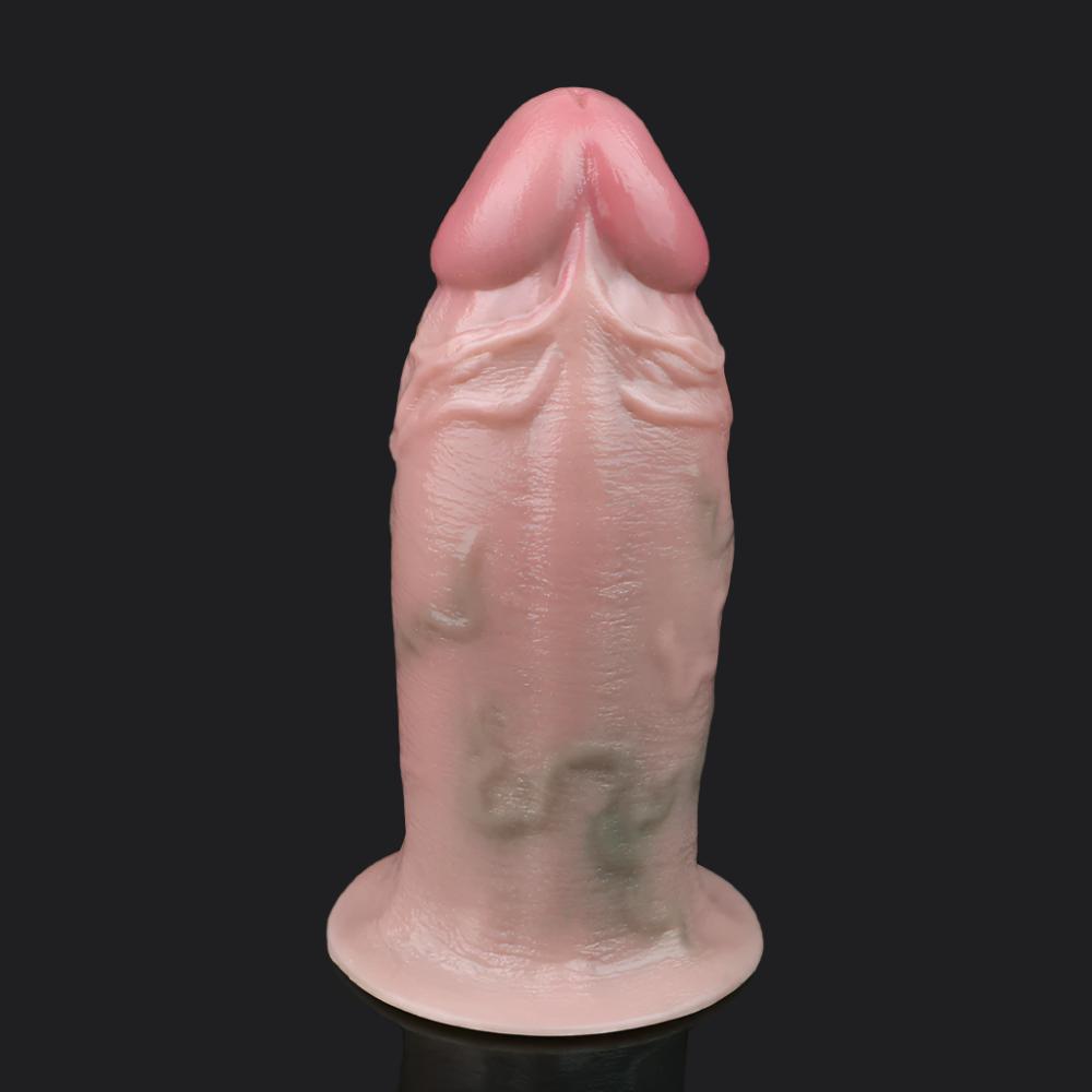 Flesh Pink Realistic Dildo – Thick & Lifelike with Suction Base - BeastGasm