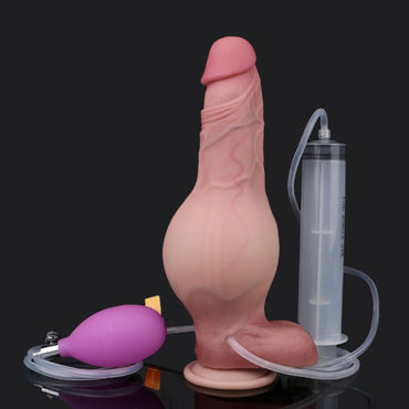 Regal Inflatable Squirting Dildo – 8” Monarch Fantasy Toy - BeastGasm