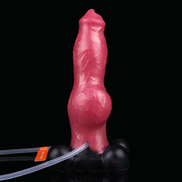 🐶 Dog Knot Inflatable Dildo – Squirting Anal Fantasy Toy by BeastGasm - BeastGasm