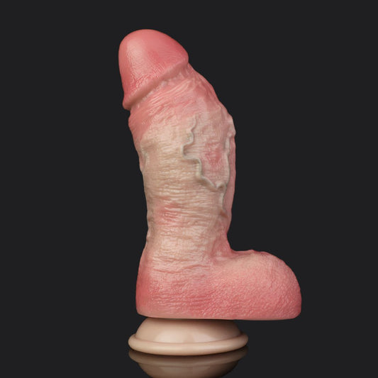 Realistic 7.5 Inch Dildo – Lifelike Detail in Body-Safe Silicone - BeastGasm