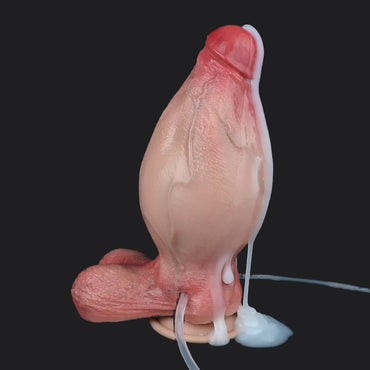 Augustus 7.5 Inch Squirting Inflatable Dildo – Adjustable & Realistic - BeastGasm