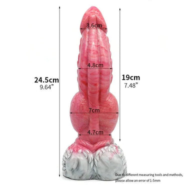 🐉 9.64 - Inch - Ejaculating Knot Dildo – Unleash Your Wildest Fantasies - BeastGasm