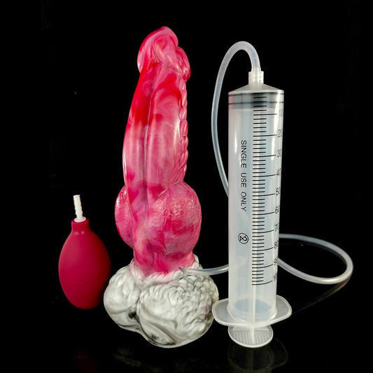 🐉 9.64 - Inch - Ejaculating Knot Dildo – Unleash Your Wildest Fantasies - BeastGasm