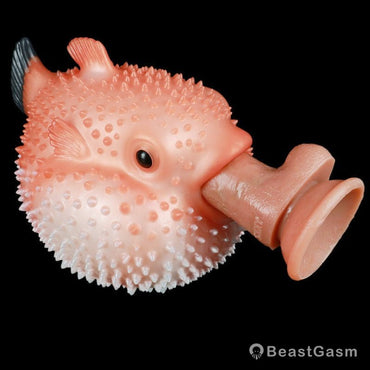 Pearl Puffer Pocket Pussy – Adorable Dual-Channel Male Toy