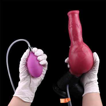 Inflatable Squirting Horse Dildo – Fantasy Toy for Bold Women - BeastGasm