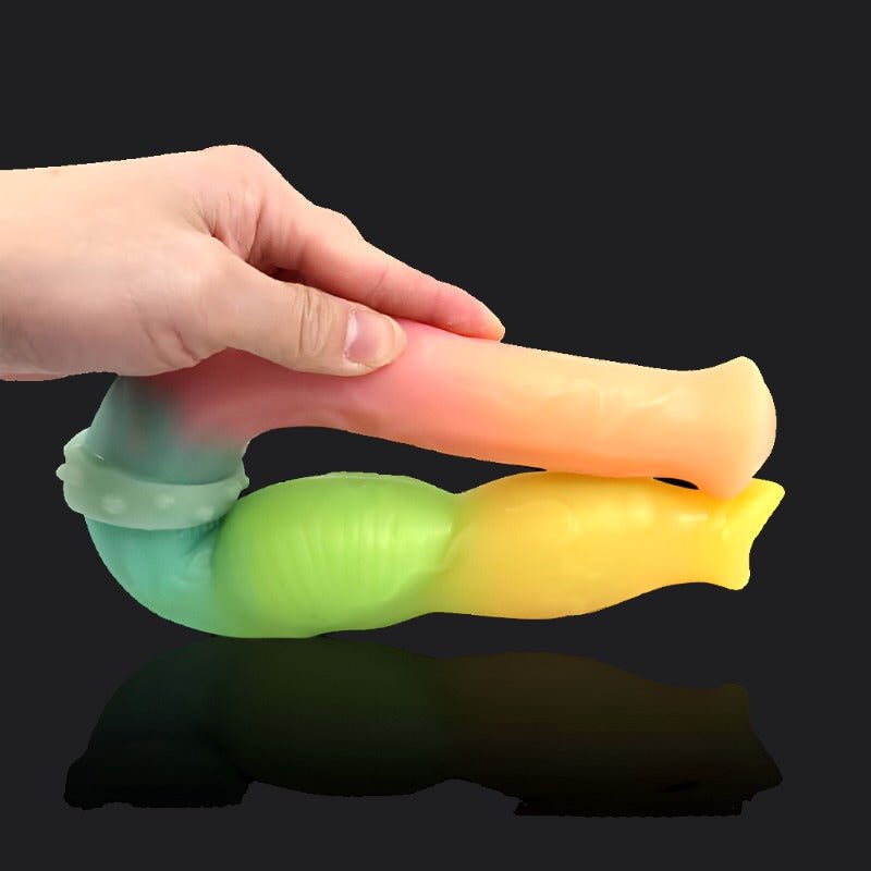 Double Ended Knotted Fantasy Dildo – Sorbet Kyle & Lane