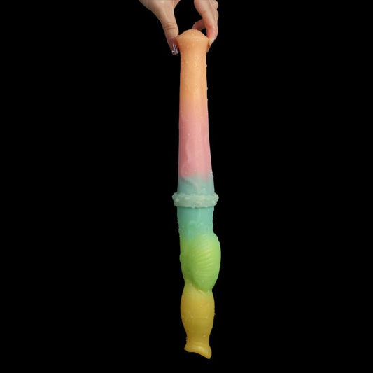 Double Ended Knotted Fantasy Dildo – Sorbet Kyle & Lane