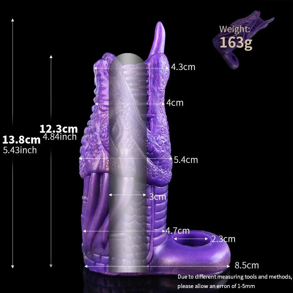 Abeloth - Dragon Penis Sleeve for Monster Cock Enlargement - BeastGasm