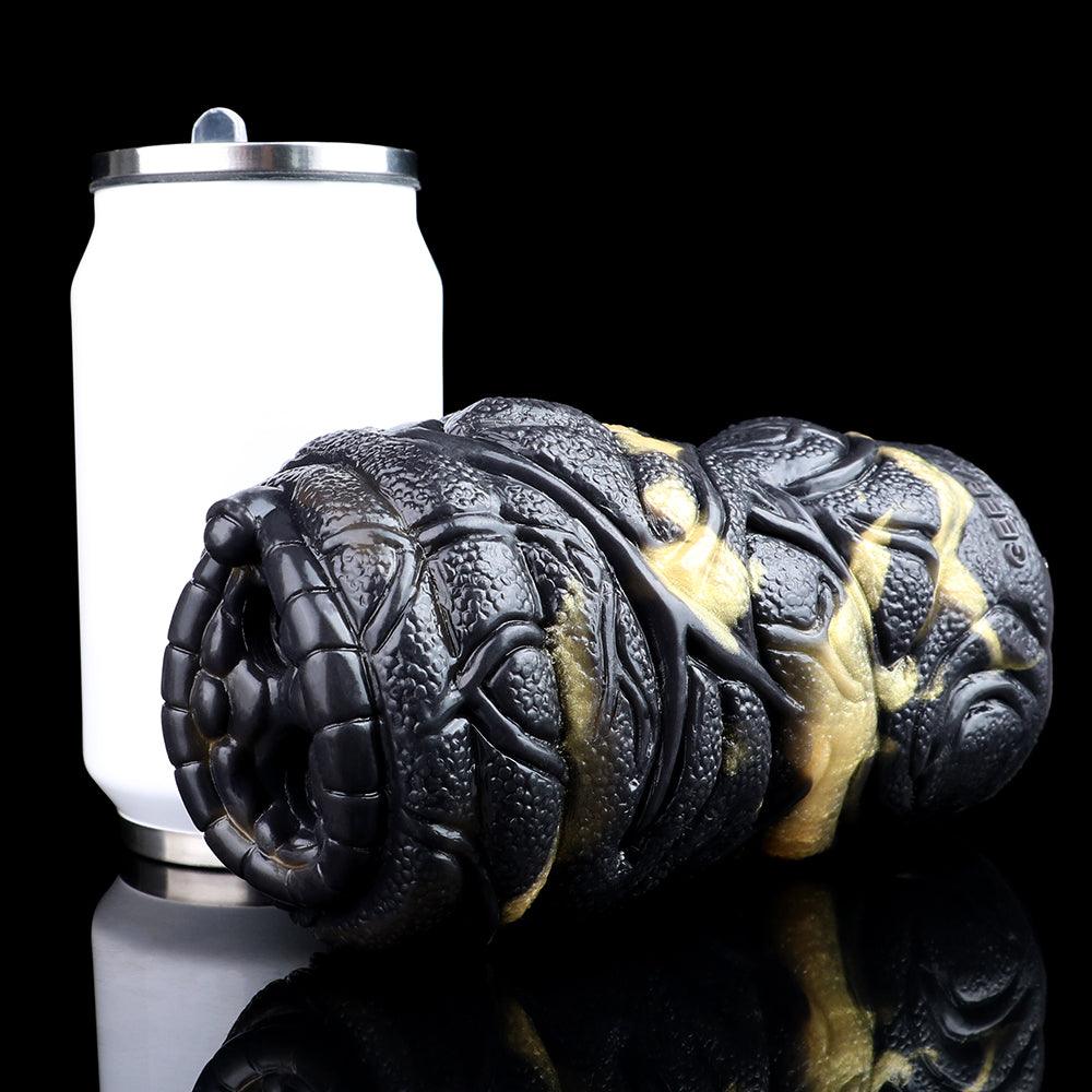 Abyssal Serpent Vibrating Animal Masturbator – Dual Hole Stroker - BeastGasm