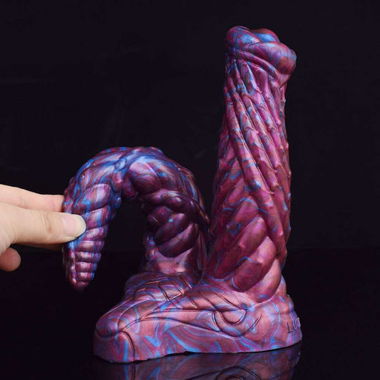 😈 AELORIA Demon Dildo – Double Penetration Fantasy Pleasure Toy - BeastGasm