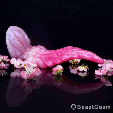 🐙 Aerin 9.25” Curved Octopus Dildo – Tentacle Butt Plug - BeastGasm