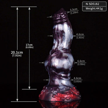 Barbegazi Monster Dildo – Thick, Cold & Wild - BeastGasm