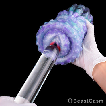 🐙 BeastGasm Abyss Halo Octopus Tentator Pocket Masturbator - BeastGasm