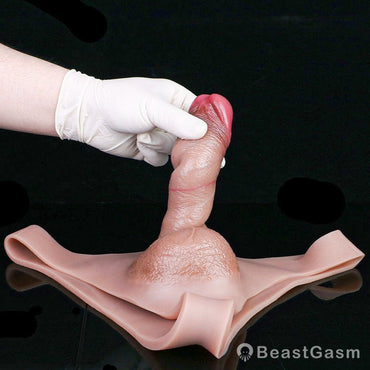 BeastGasm Hollow Penis Extender – Knotty, Thick, Unstoppable🐺 - BeastGasm