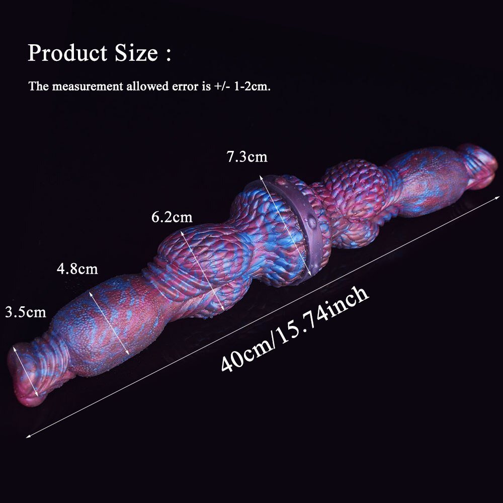 👹 CALANTHA Double - Ended Monster Dildo – 15.7” of Pure Fantasy - BeastGasm