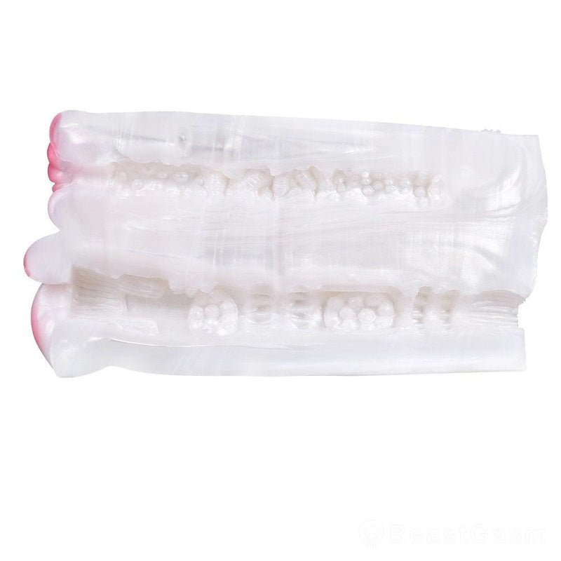 💫 Celestial Fluff Dual - Hole Plush Stroker – Soft Furry Fantasy Fun - BeastGasm