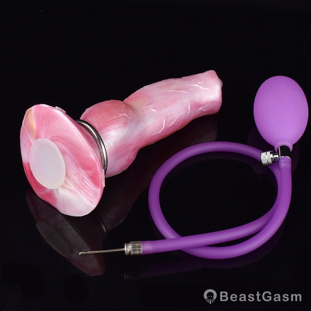 Chihuahua Dog Knot Dildo – Inflatable Kink Toy by BeastGasm - BeastGasm