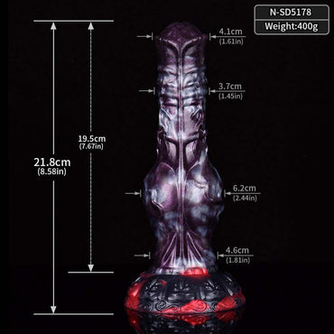 Dark Ice Monster Dildo – Chiron’s Mythic Power - BeastGasm