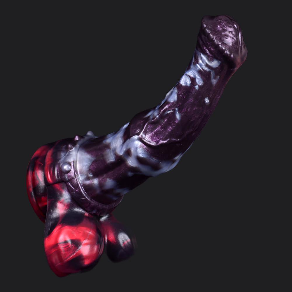 🐴 Dark Ice Monster Dildo Nykur – Fantasy Water Horse - BeastGasm