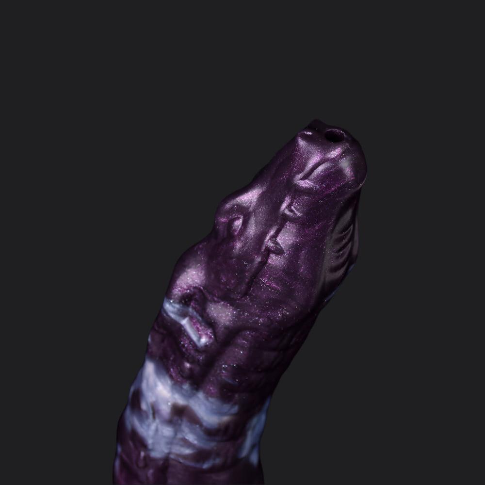 Dark Ice Monster Ejaculating Dildo - Jaculus - BeastGasm