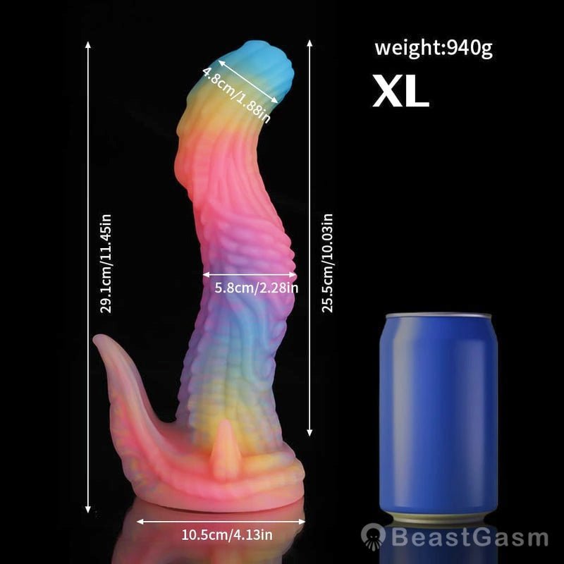Dinosaur Fantasy Dildo ā Textured, Fun, and Unique - BeastGasm