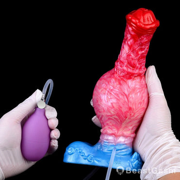 Domlust Inflatable Horse Dildo – Squirting Fantasy Dragon Toy - BeastGasm