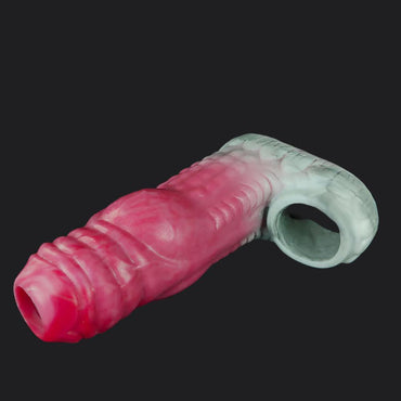 Erek - Hus Dragon Cum Thru Penis Sleeve - Pink - BeastGasm