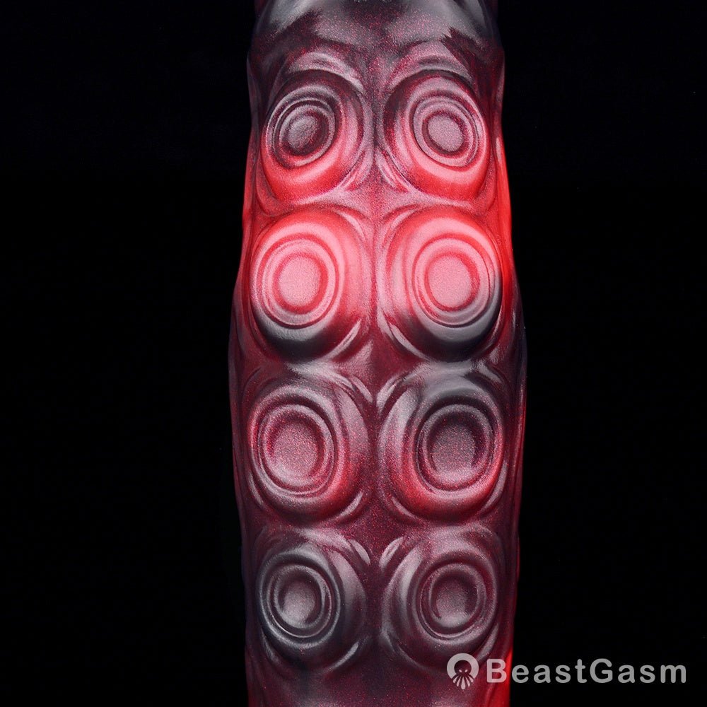 Fantasy Penis Sleeve with Vibration – BeastGasm Tentacle Toy - BeastGasm