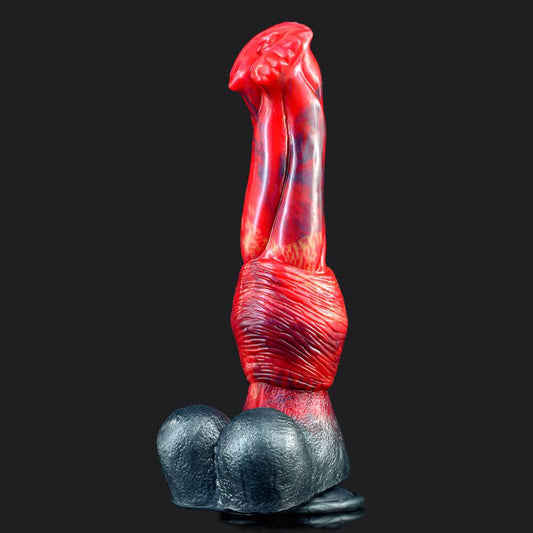 Fire Dragon Dildo: Mushu’s Spiked Head, Intense Ride - BeastGasm