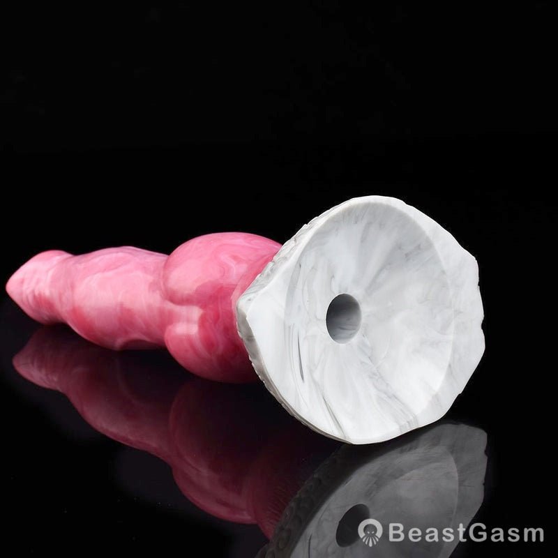 🐶 Fyros 8 - Inch Dog Vibrator – Realistic Canine Dildo for Ultimate Pleasure - BeastGasm