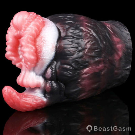 Grizzly Grip Pocket Pussy – Dual Sensation Tongue Licks & Tight Grip 🐻 - BeastGasm