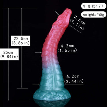Ice Monster Dildo Jaculus – Fantasy Beast Thrills - BeastGasm
