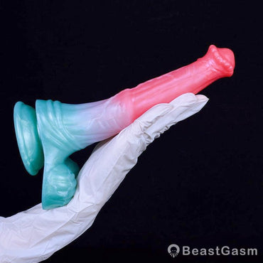 🐴 Jessy - 9.76” Fantasy Pegasus Dildo with Suction Cup - BeastGasm