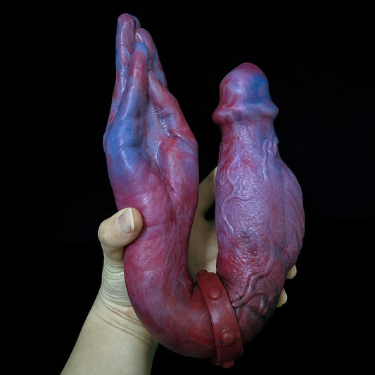 👋 KAIDA 16” Double - Ended Fisting Dildo – Huge Knot Pleasure - BeastGasm