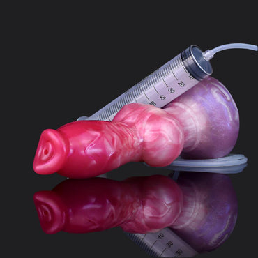 Knot Monster Dildo That Squirts—Brace Yourself - BeastGasm