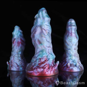 Leo Gradient Blue Purple Fantasy Dildo - BeastGasm