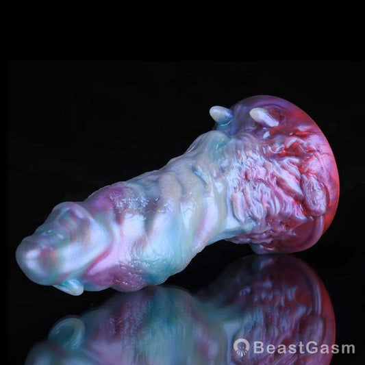 Leo Gradient Blue Purple Fantasy Dildo - BeastGasm