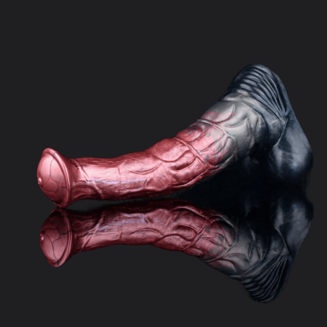 Metallic Red Horse Dildo – Sunday Silence Ride - BeastGasm