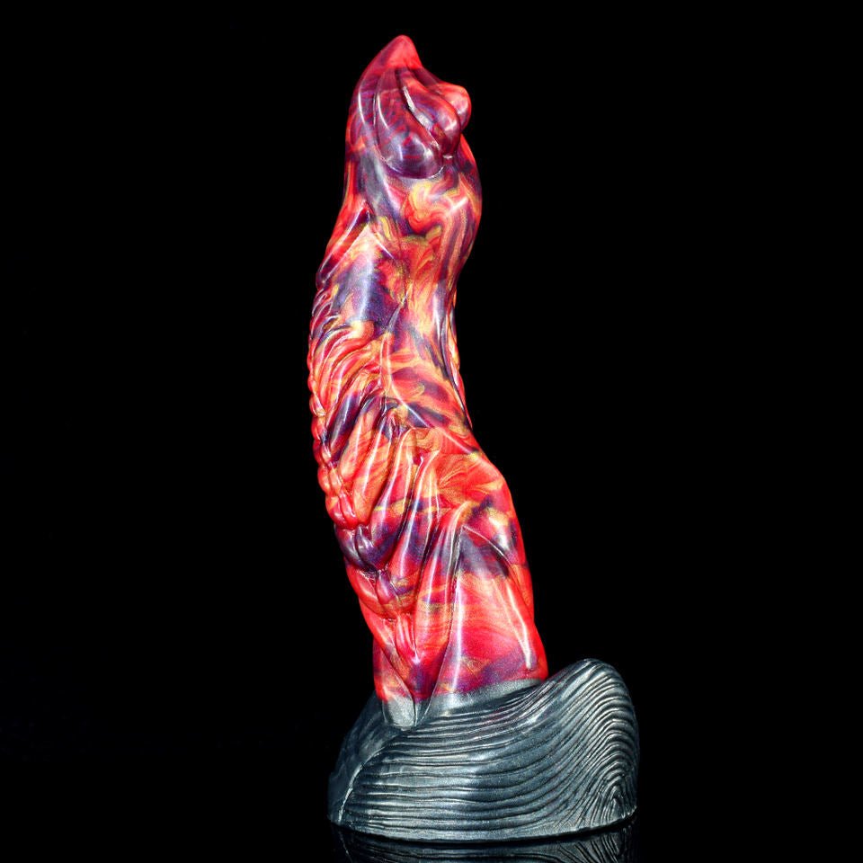 👾 🐲 MILLER Fantasy Dildo – Ribbed Dragon Dildo for Deep Play - BeastGasm