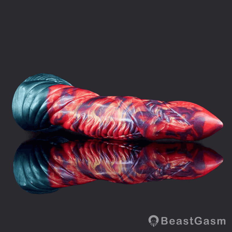 👾 🐲 MILLER Fantasy Dildo – Ribbed Dragon Dildo for Deep Play - BeastGasm