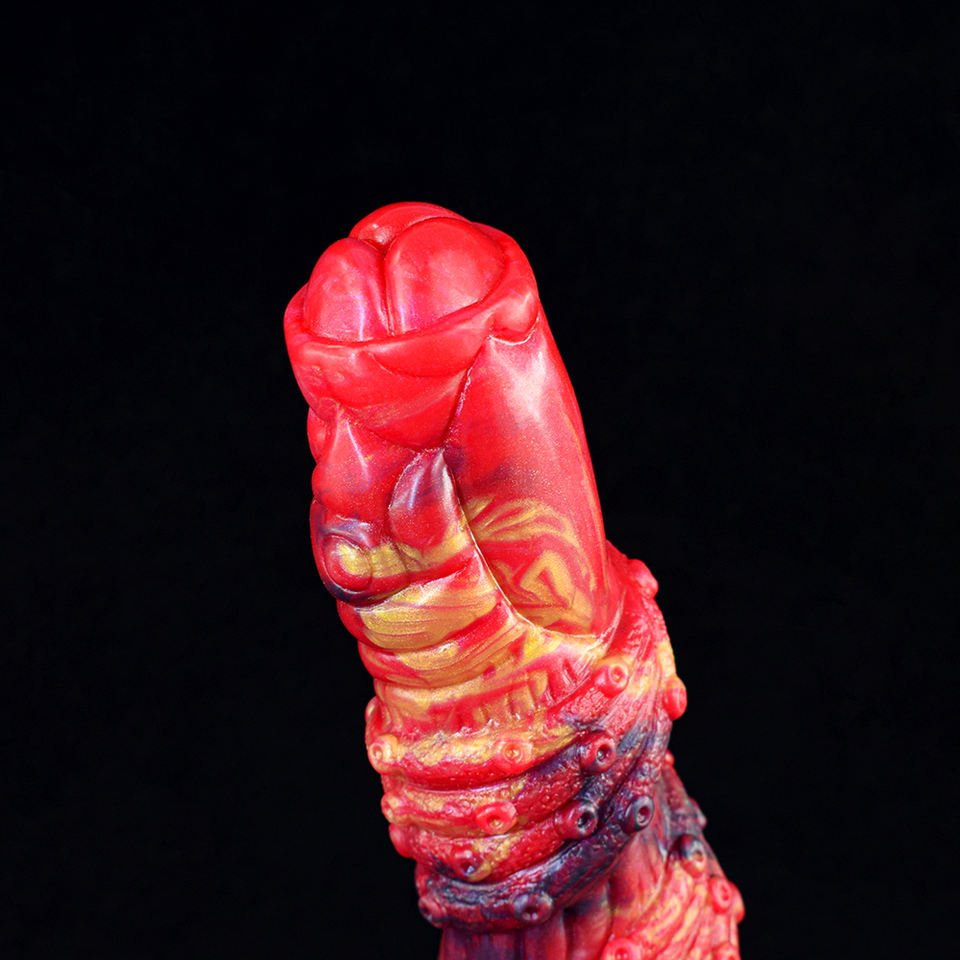 🐲 MINNOS Dragon Dildo – Ribbed Fantasy Dildo for Deep Pleasure - BeastGasm
