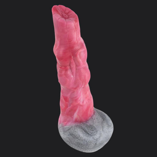Minotaur Dildo: Ribbed Beast for Intense Pleasure - BeastGasm