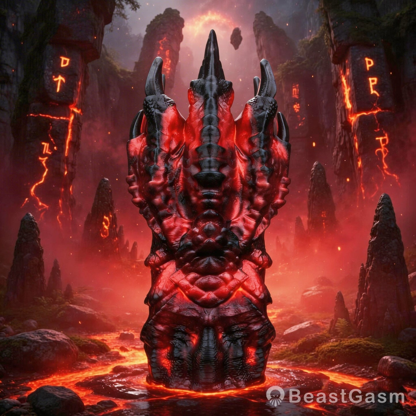 🐉 Muspel Dragon Claw Masturbator – Alien Texture Grip - BeastGasm