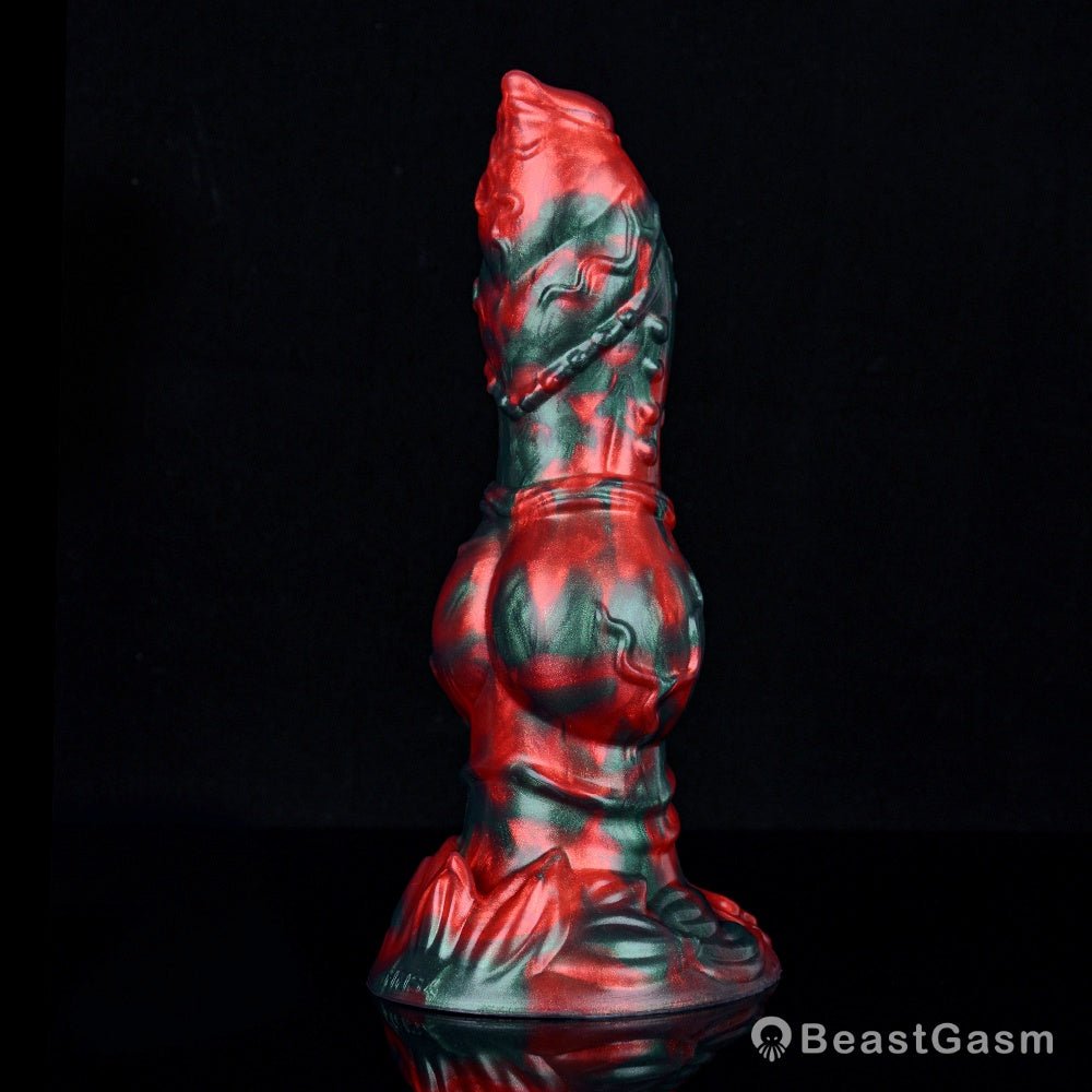 Mythical Knotted Dildo – Chamrosh Avian Canine Fantasy Toy - BeastGasm