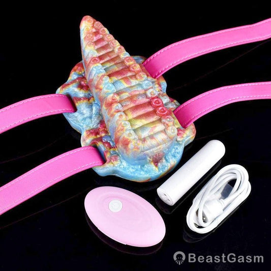 Nyx - Tentacle Grinder Humping Toy with Vibration and Straps - BeastGasm